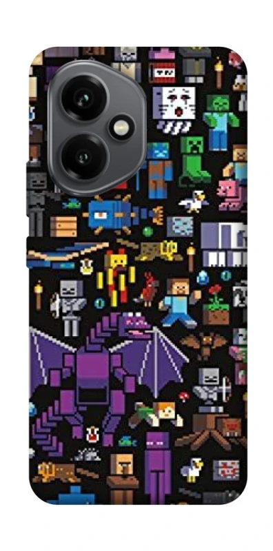 Чохол на Honor 400 Minecraft v5 фото 1 з 1