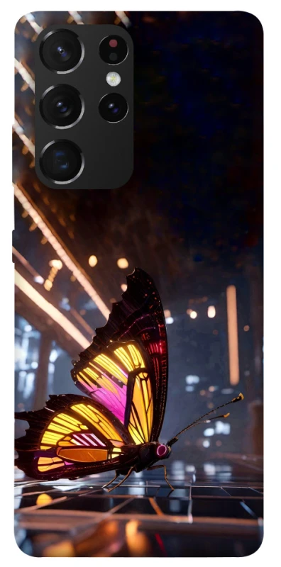 Чохол на Samsung Galaxy S21 Ultra Cyber butterfly фото 1 з 1