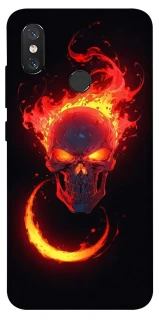 Чехол на Xiaomi Mi 8 Blood Skull фото 1 из 1