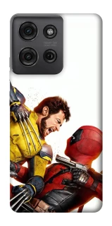 Чехол на Motorola Moto G75 Deadpool and Wolverine фото 1 из 1