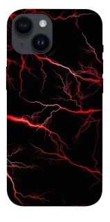 Чехол на Apple iPhone 14 (6.1") Красная молния фото 1 из 1