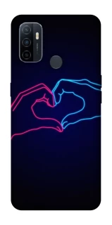 Чохол на Oppo A53 / A32 / A33 Neon love фото 1 Чохол на Oppo A53 / A32 / A33 Neon love фото 1 з 1