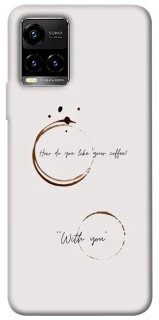 Чехол на Vivo Y21 / Y33s Coffee with you фото 1 из 1
