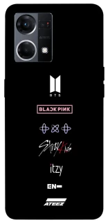 Чехол на Oppo Reno 7 4G K-pop Logo фото 1 из 1