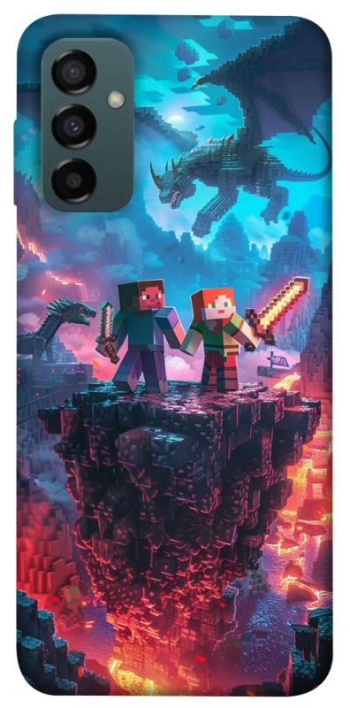 Чохол на Samsung Galaxy M14 5G Minecraft v3 фото 1 з 1