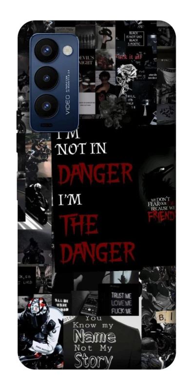 Чохол на TECNO Camon 18 Pro Danger collage фото 1 з 1