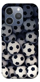 Чехол на Apple iPhone 16 Pro Max Футбольные мячи фото 1 из 1