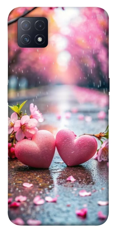 Чохол на Oppo A72 5G / A73 5G Pink heart фото 1 з 1