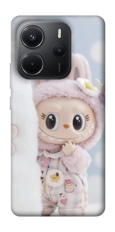 Чохол на Xiaomi Redmi Note 14 4G (Int. version) Labubu Happy фото 1 з 1