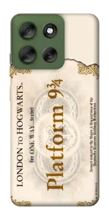 Чехол на Motorola Moto G56 5G Ticket 9-3/4 фото 1 из 1