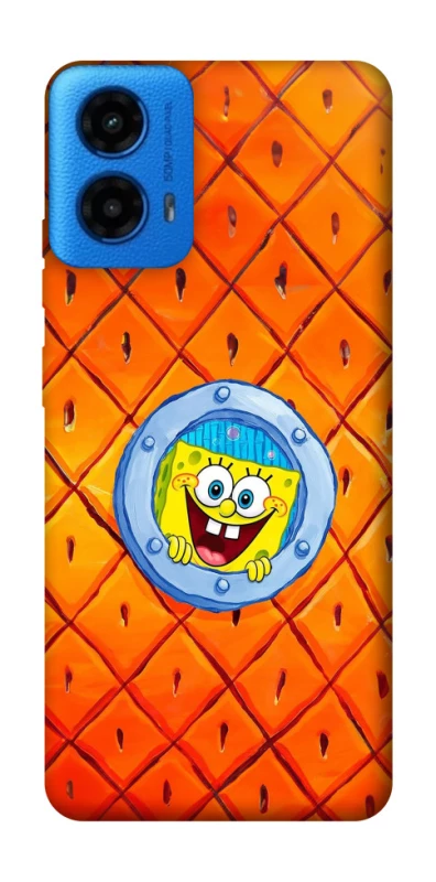 Чохол на Motorola Moto G45 Дім Спанч Боба фото 1 з 1