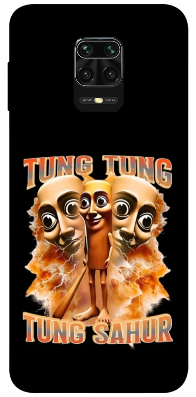 Чехол на Xiaomi Redmi Note 9s / Note 9 Pro / Note 9 Pro Max Tung Tung Tung Sahur фото 1 из 1