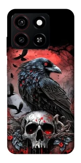 Чехол на ZTE Blade A35 4G Death eagle фото 1 из 1