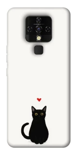 Чохол на TECNO Camon 16 SE cat in love фото 1 Чохол на TECNO Camon 16 SE cat in love фото 1 з 1