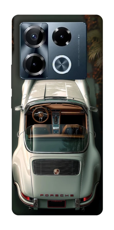 Чохол на Infinix Note 40 Pro 4G White porsche фото 1 з 1