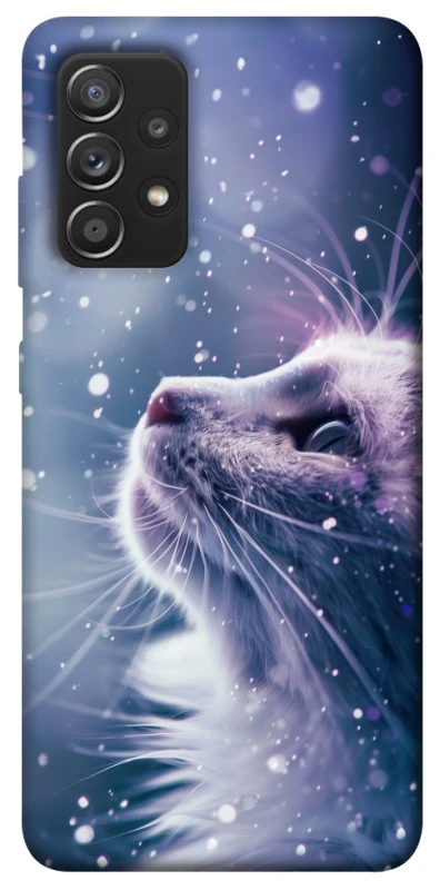 Чехол на Samsung Galaxy A52 4G / A52 5G Snow cat фото 1 из 1