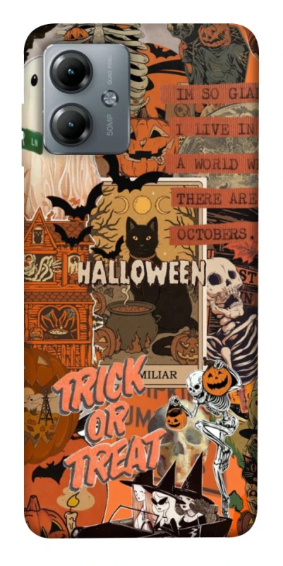 Чохол на Motorola Moto G14 Halloween Style ver.3 фото 1 з 1