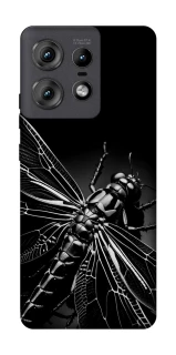 Чохол на Motorola Edge 50 Pro Black dragonfly фото 1 з 1