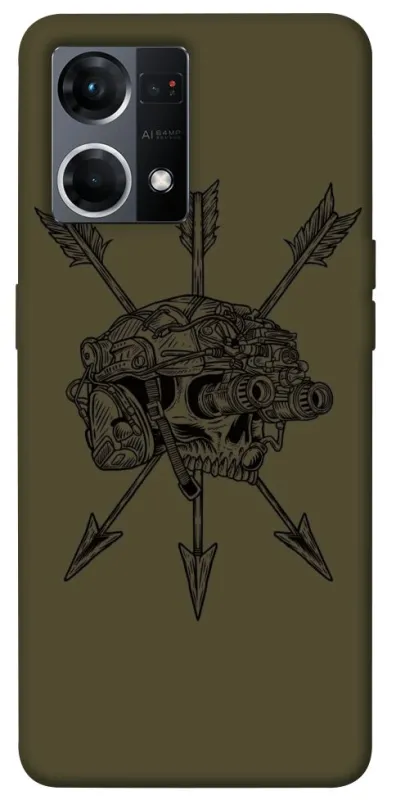 Чехол на Oppo Reno 7 4G Mil skull фото 1 из 1