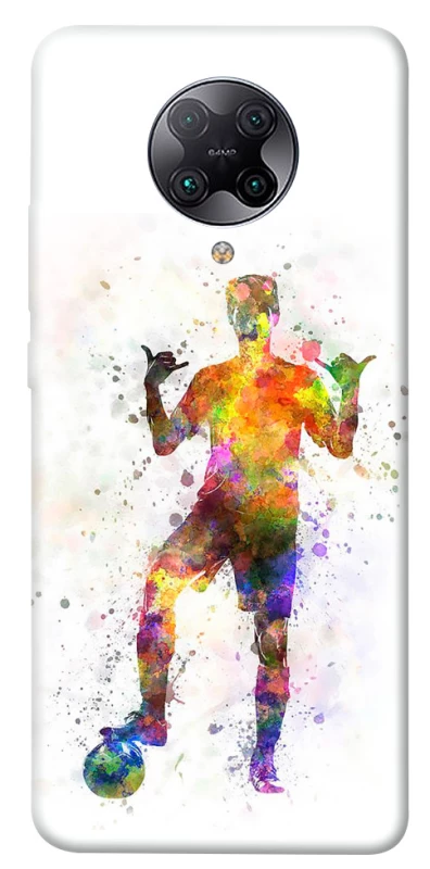 Чехол на Xiaomi Redmi K30 Pro / Poco F2 Pro Football Player v3 фото 1 из 1