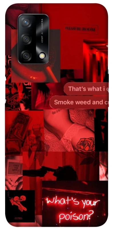 Чохол на Oppo A74 4G Love collage ver.1 фото 1 з 1