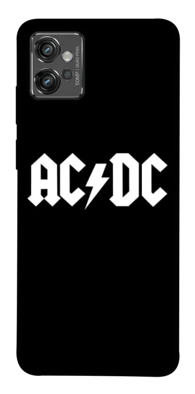 Чехол на Motorola Moto G32 AC/DC logo фото 1 Чехол на Motorola Moto G32 AC/DC logo фото 1 из 1