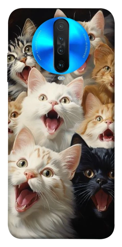 Чохол на Xiaomi Redmi K30 Коти фото 1 з 1