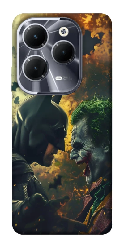 Чохол на Infinix Hot 40 Batman and the Joker фото 1 з 1