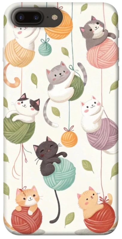 Чохол на Apple iPhone 7 plus / 8 plus Funny Kittens фото 1 з 1