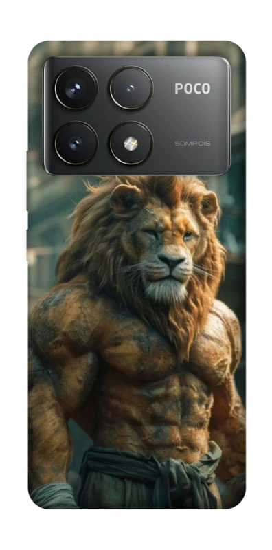 Чохол на Xiaomi Poco F6 Pro Лев фото 1 з 1