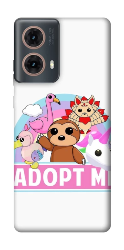 Чохол на Motorola Moto G85 Adopt Me Pets Logo фото 1 з 1