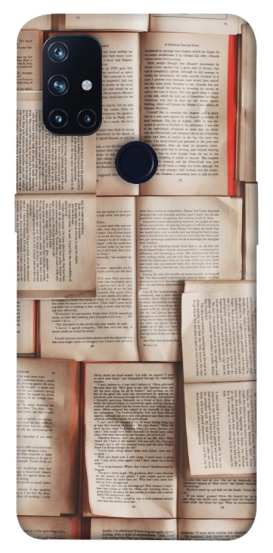 Чехол на OnePlus Nord N10 5G Книги фото 1 из 1