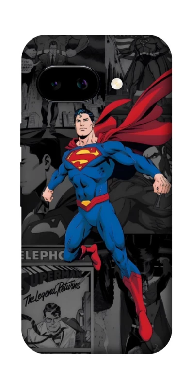 Чехол на Google Pixel 9a superman comics фото 1 из 1