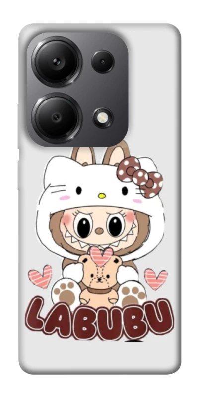 Чохол на Xiaomi Redmi Note 13 Pro 4G Hello Kitty Labubu фото 1 з 1