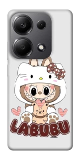 Чехол на Xiaomi Redmi Note 13 Pro 4G Hello Kitty Labubu фото 1 из 1