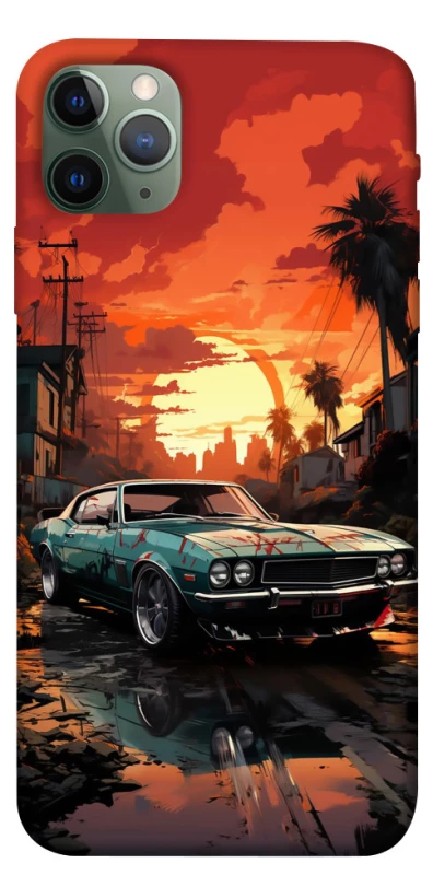 Чохол на Apple iPhone 11 Pro Max (6.5") Car at sunset фото 1 з 1