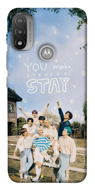 Чехол на Motorola Moto E20 Stray Kids v3 фото 1 из 1