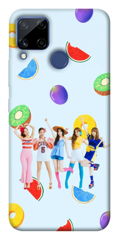 Чохол на Realme C15 RED VELVET v2 фото 1 з 1