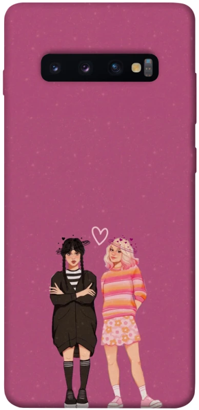 Чехол на Samsung Galaxy S10+ Raven & Rainbow Wednesday фото 1 из 1