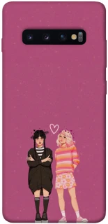 Чехол на Samsung Galaxy S10+ Raven & Rainbow Wednesday фото 1 из 1