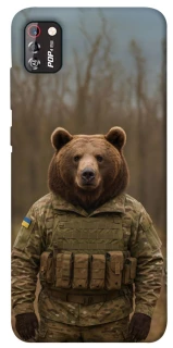 Чехол на TECNO POP 4 Pro Медведь защитник фото 1 из 1