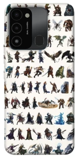 Чехол на TECNO Spark 8C Character Selection фото 1 из 1