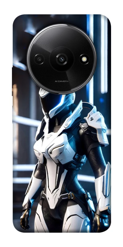 Чохол на Xiaomi Redmi A3 Cyber space girl ver.6 фото 1 з 1