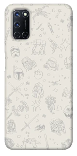Чехол на Oppo A52 / A72 / A92 Star Wars background ver.1 фото 1 из 1