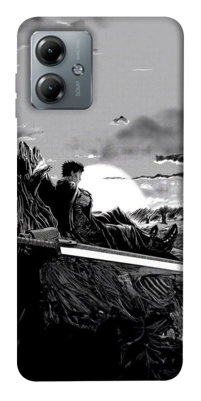 Чохол на Motorola Moto G14 Berserk sunset фото 1 з 1