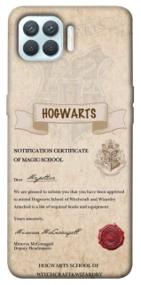 Чехол на Oppo F17 Pro The Hogwarts acceptance letter фото 1 из 1