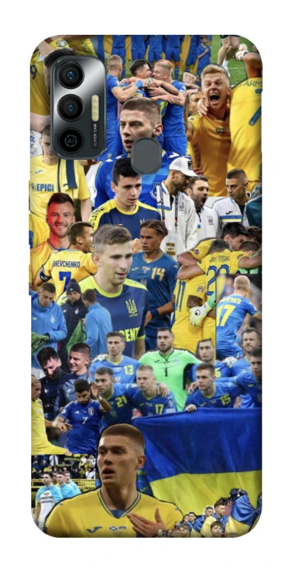 Чехол на TECNO Spark 7 UA-Football ver.6 фото 1 из 1