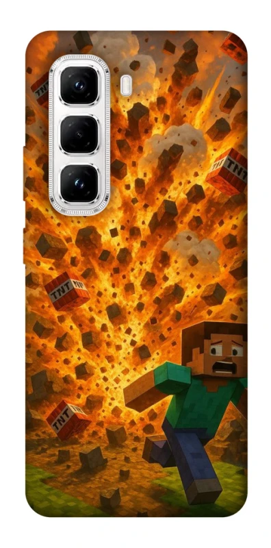 Чохол на Infinix Hot 50 Pro Minecraft v7 фото 1 з 1