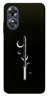 Чехол на Oppo A17 Самурай всегда с катаной фото 1 из 1