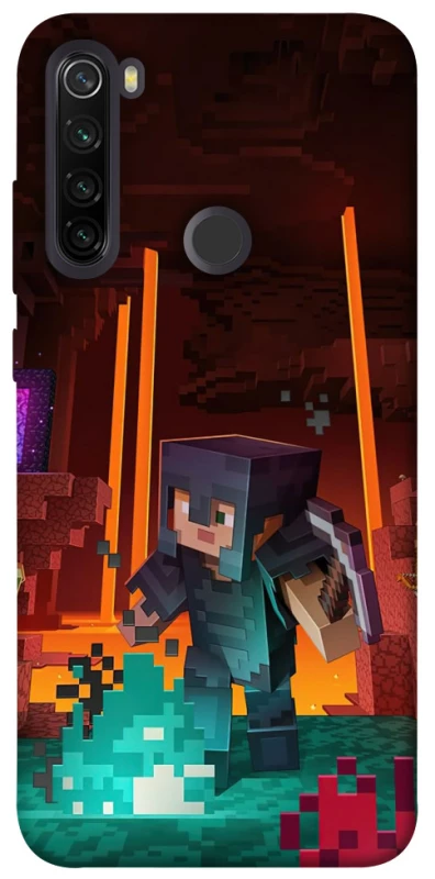 Чехол на Xiaomi Redmi Note 8T Minecraft game adventure фото 1 из 1